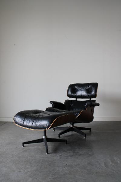 Charles Ray Eames Eames Leather Lounge Chair by Charles Ray Eames for Herman Miller