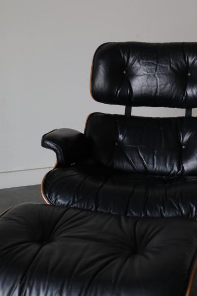 Charles Ray Eames Eames Leather Lounge Chair by Charles Ray Eames for Herman Miller
