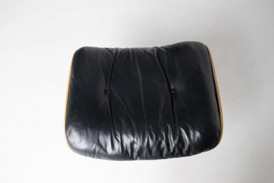 Charles Ray Eames Eames Lounge Chair Ottoman in Walnut by Herman Miller