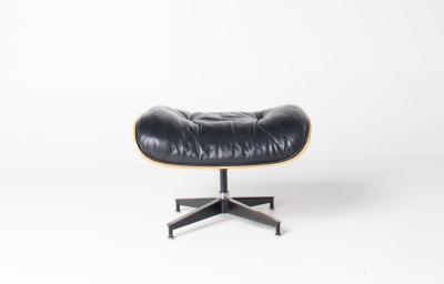 Charles Ray Eames Eames Lounge Chair Ottoman in Walnut by Herman Miller