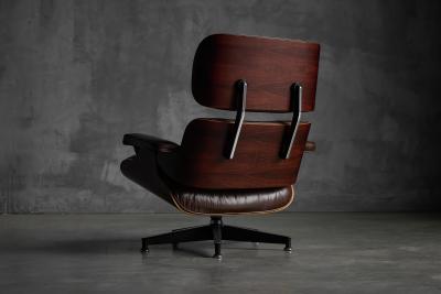 Charles Ray Eames Eames Lounge Chair with Ottoman for Herman Miller United States 1970s