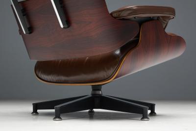 Charles Ray Eames Eames Lounge Chair with Ottoman for Herman Miller United States 1970s