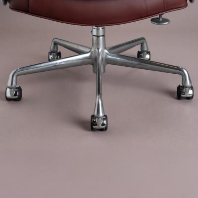 Charles Ray Eames Eames Time Life Executive Chair in Original Bordeaux Leather by Herman Miller