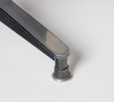 Charles Ray Eames Early 1st Generation Eames Lounge Chair and Ottoman in Rosewood Black Leather