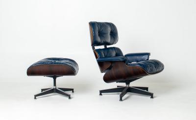 Charles Ray Eames Early First Generation Eames 670 671 Lounge Chair Ottoman