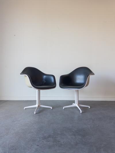 Charles Ray Eames La Fonda Chairs by Charles Ray Eames for Herman Miller 1960s