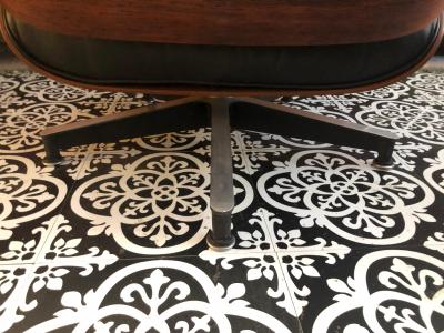 Charles Ray Eames Magnificent Rare Brazilian Rosewood Eames Lounge Chair and Ottoman Mid Century