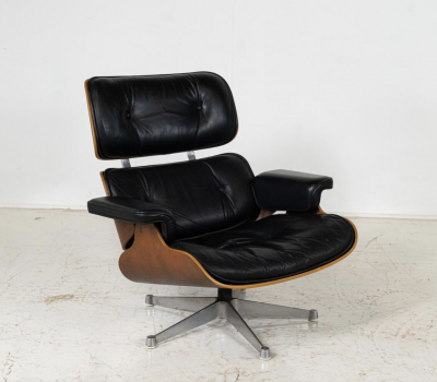 Charles Ray Eames Mid Century Lounge Chair and Ottoman by Charles Ray Eames for Herman Miller