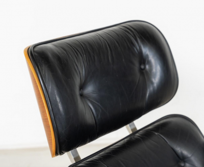 Charles Ray Eames Mid Century Lounge Chair and Ottoman by Charles Ray Eames for Herman Miller