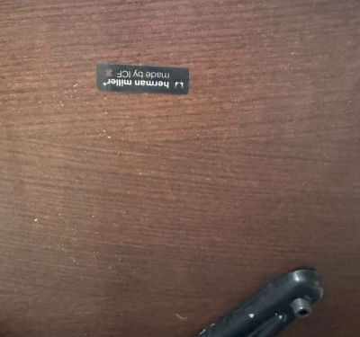 Charles Ray Eames Mid Century Lounge Chair and Ottoman by Charles Ray Eames for Herman Miller