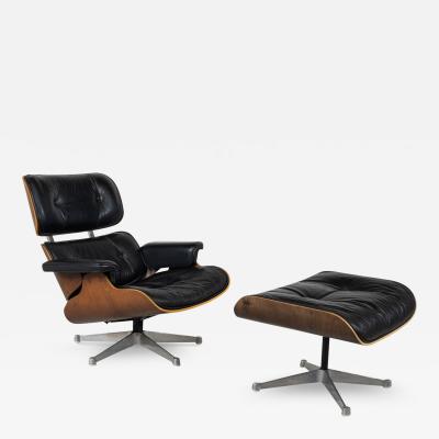Charles Ray Eames Mid Century Lounge Chair and Ottoman by Charles Ray Eames for Herman Miller