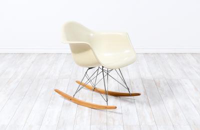 Charles Ray Eames Original Vintage Charles Ray Eames RAR Rocking Chair for Herman Miller