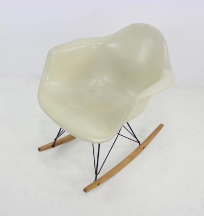 Charles Ray Eames RAR Molded Fiberglass Rocking Chair by Charles and Ray Eames for Herman Miller
