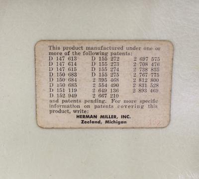 Charles Ray Eames RAR Molded Fiberglass Rocking Chair by Charles and Ray Eames for Herman Miller