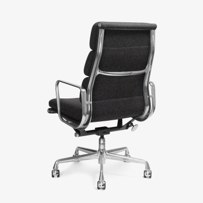 Charles Ray Eames Soft Pad Executive Chairs in Maharam Wool Charles Ray Eames for Herman Miller
