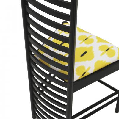 Charles Rennie Mackintosh Mid Century Modern Mackintosh 292 Hill House 1 Italian Pair of Ashwood Chairs