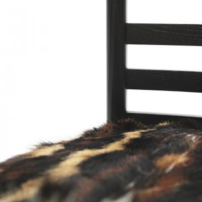 Charles Rennie Mackintosh Mid Century Modern Mackintosh 292 Hill House 1 Italian Pair of Ashwood Chairs