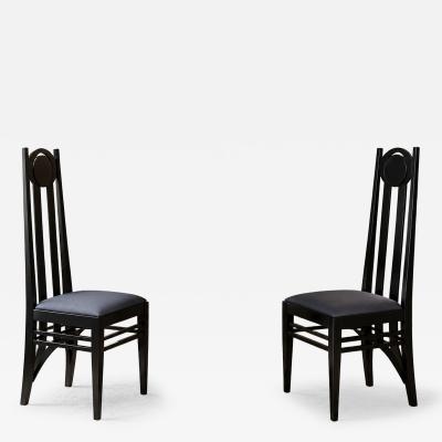 Charles Rennie Mackintosh Pair of Argyle Chairs by Charles R Mackintosh for Atelier International