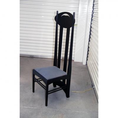 Charles Rennie Mackintosh Set of 8 Argyle Chairs by Charles R Mackintosh for Atelier International