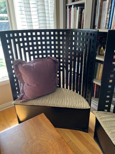 Charles Rennie Mackintosh Vintage Willow Chairs by Charles R MacKintosh for Cassina 1980s