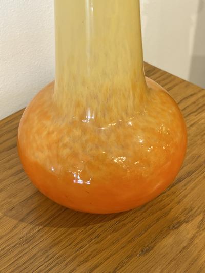 Charles Schneider Art Deco Glass Vase by Charles Schneider