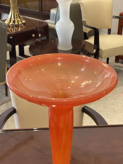 Charles Schneider Art Deco glass vase by Charles Schneider