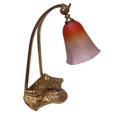 Charles Schneider French Art Nouveau desk table lamp by Charles Schneider C 1920
