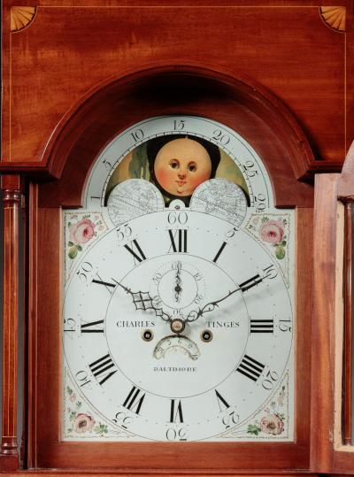 Charles Tinges TALL CASE CLOCK