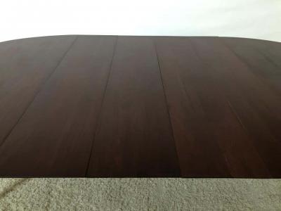 Charles Webb Large Round Charles Webb Midcentury Extension Dining Table