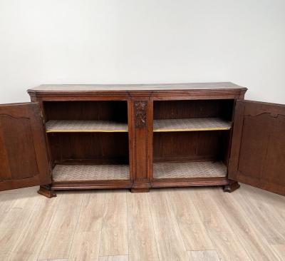 Charles X Elm Buffet or Credenza Louis XV Style