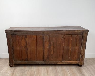 Charles X Elm Buffet or Credenza Louis XV Style