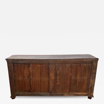 Charles X Elm Buffet or Credenza Louis XV Style
