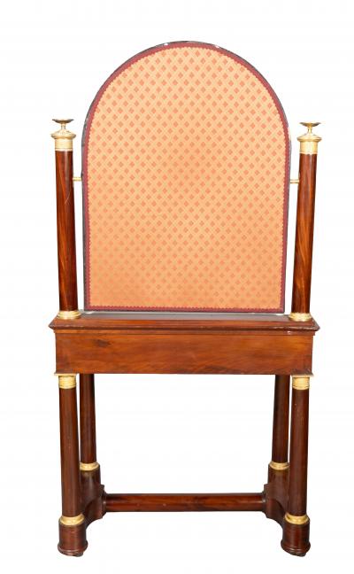 Charles X Mahogany And Ormolu Mounted Dressing Table