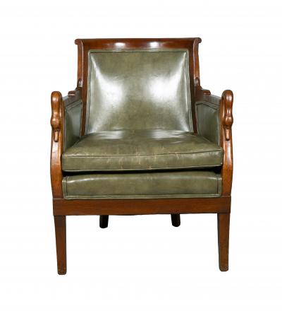 Charles X Mahogany Bergere