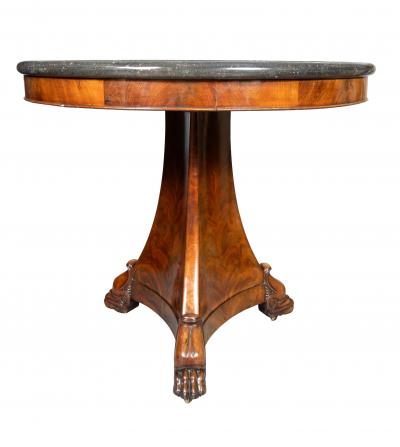 Charles X Mahogany Center Table