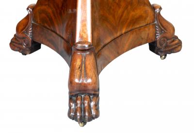 Charles X Mahogany Center Table