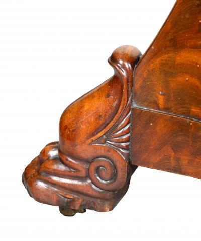 Charles X Mahogany Center Table