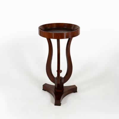 Charles X Mahogany Vide Poche Table circa 1820