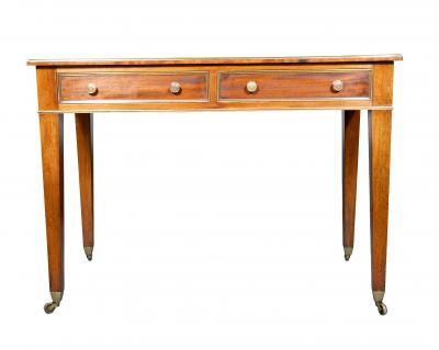Charles X Mahogany Writing Table