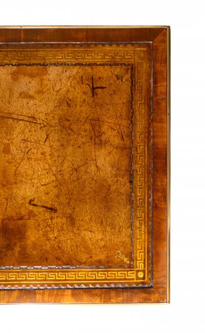 Charles X Mahogany Writing Table