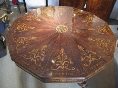 Charles X Period Rosewood Drum Table