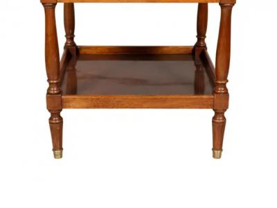 Charles X Walnut Drinks Table