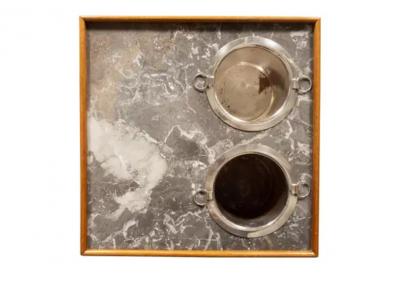 Charles X Walnut Drinks Table