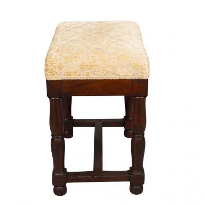 Charles X Walnut Stool