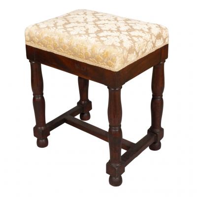 Charles X Walnut Stool