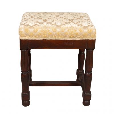 Charles X Walnut Stool