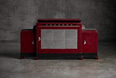 Charles van Beerleire Art Deco Sideboard by Charles Van Beerleire Belgium 1930s