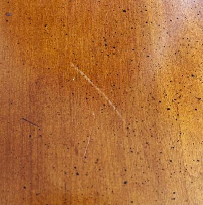 Charleston Forge Charleston Forge Wood Dining Center Table Wrought Iron Base