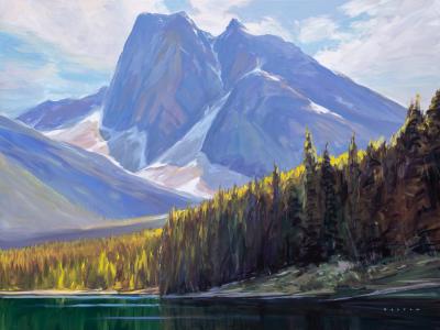 Charlie Easton Above Emerald Lake