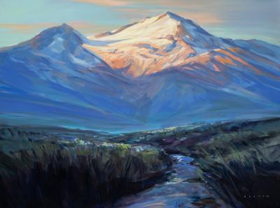 Charlie Easton High Alpine Sunset From Russet Lake 